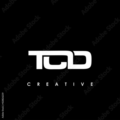 TCD Letter Initial Logo Design Template Vector Illustration photo