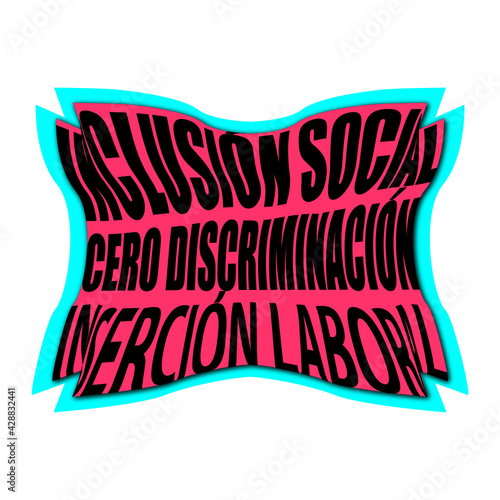 mensaje de concientización a favor de la inclusión social
