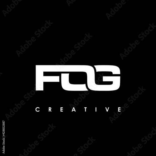 FOG Letter Initial Logo Design Template Vector Illustration