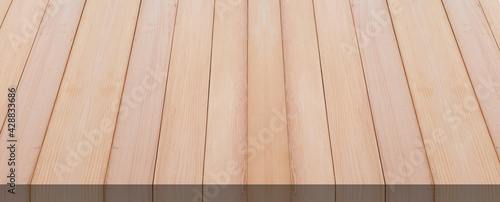 top wood table background used for display or montage your products