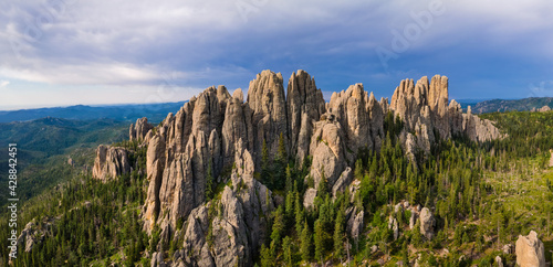 Cathedral Spires in the Black Hills of Custer State Park South Dakota - hike from the Needles Scenic Highway