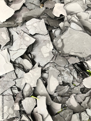 crumpled texture rocks