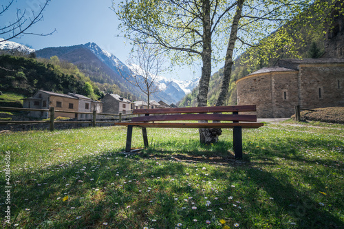 Salau village dans la vallée du haut-Salat en Ariège