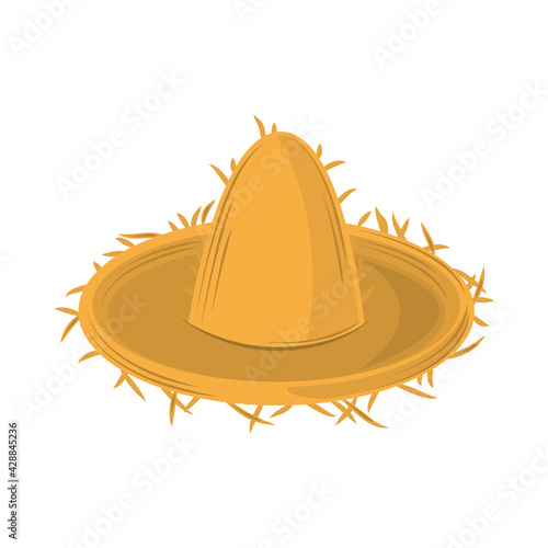 traditional straw hat