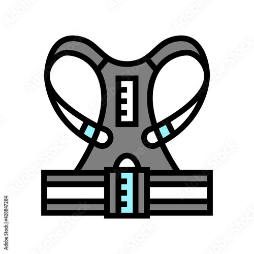 corset tool color icon vector. corset tool sign. isolated symbol illustration