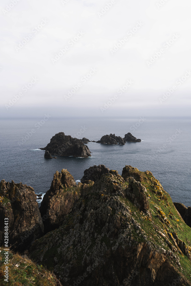 landscape photography of the Galician coastal ravines, cabo ortegal