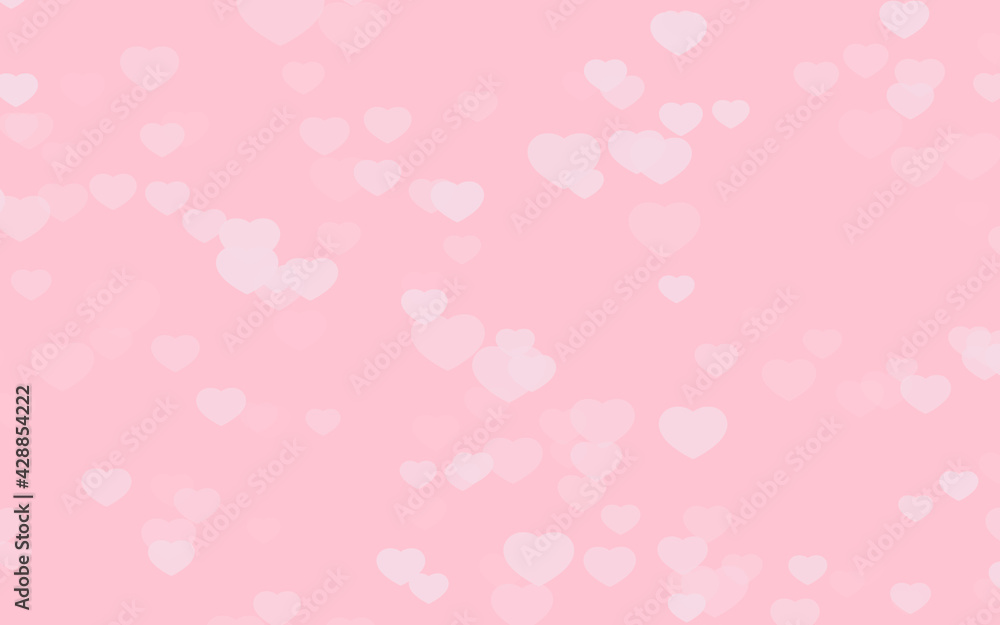 Valentine day pink hearts on pink background... Valentine day pink hearts on pink background...