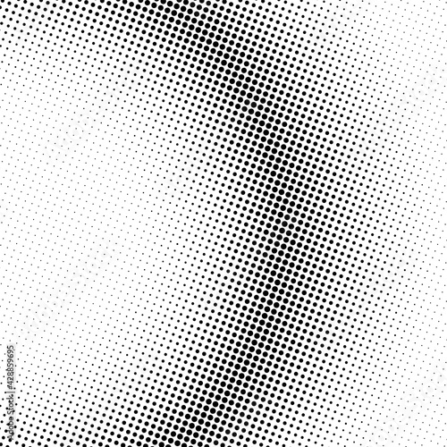 Halftone texture with dots. Vector. Modern background.