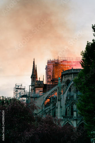 Ogień katedry Notre Dame