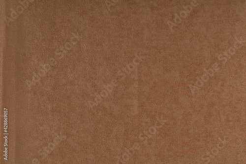 surface of curtain fabric copper-colored canvas, background, texture