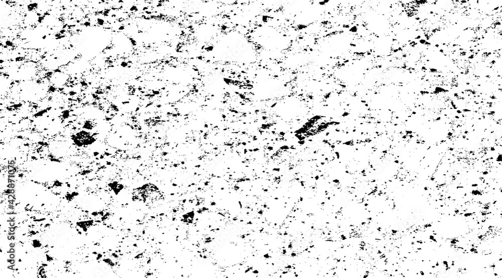 Fototapeta premium Rough black and white texture vector. Distressed overlay texture. Grunge background. Abstract textured effect. Vector Illustration. Black isolated on white background. EPS10