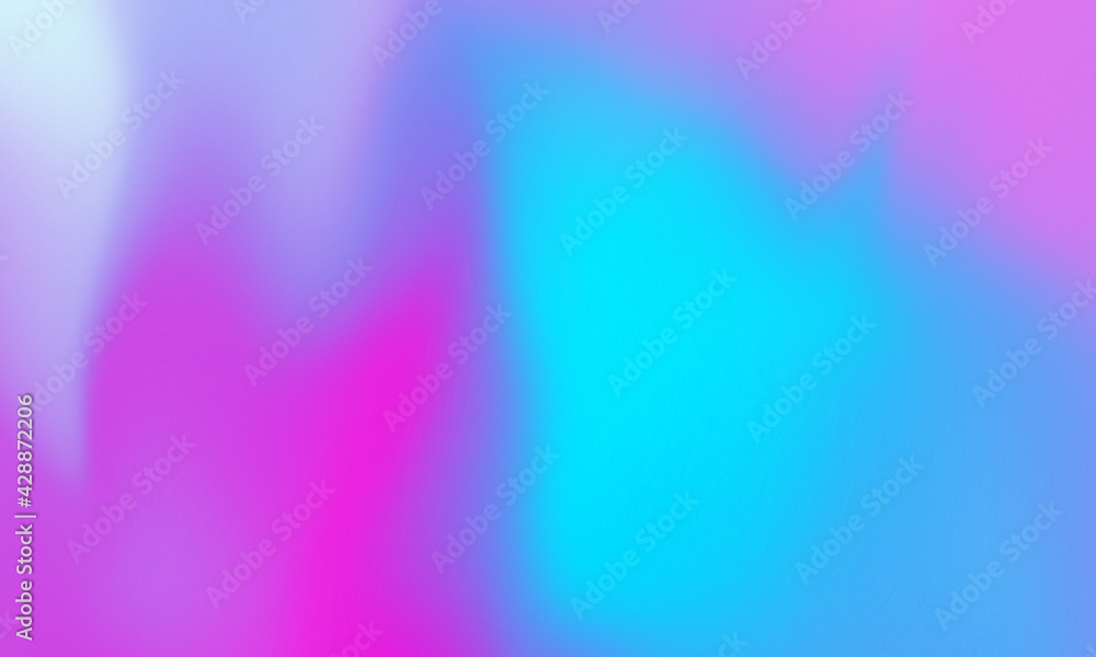 Fototapeta premium Abstract gradient blue purple and pink soft cloud background in colorful.