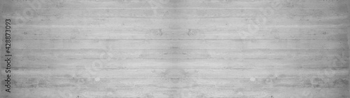 White gray grey stone concrete cement texture background panorama banner long  with wooden boards structure
