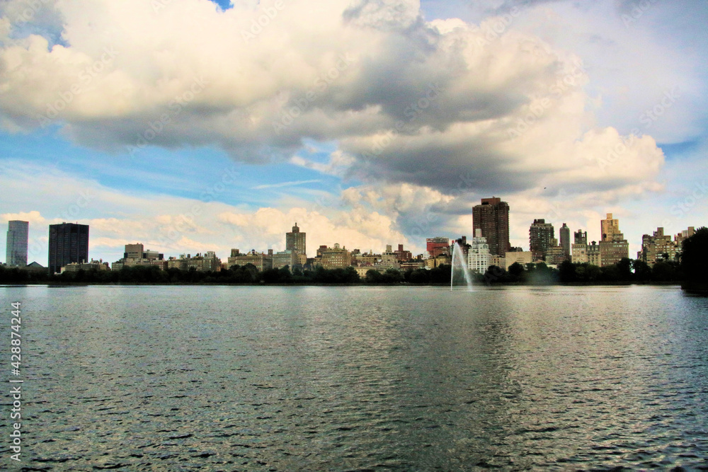 Obraz premium A panoramic view of New York