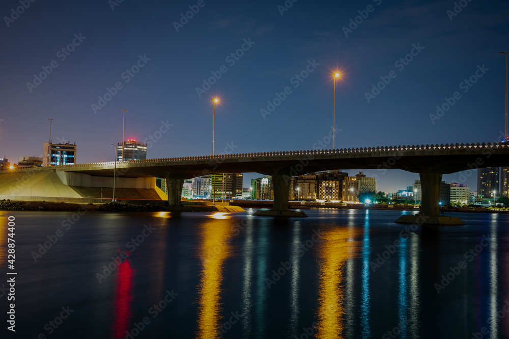 bridge at night 