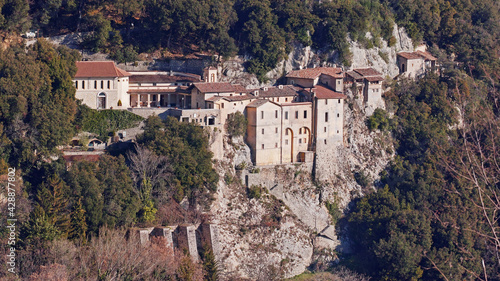 Greccio, the shrine of st. francis photo