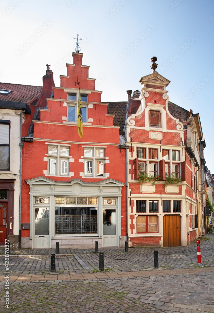 Fototapeta premium View of old Ghent. Flanders. Belgium