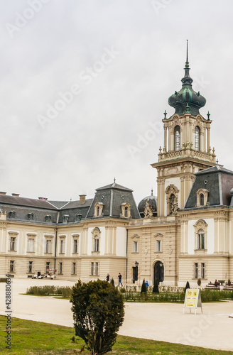 Obraz na płótnie Palace of Festetics in Keszthely at Lake Balaton, Hungary w salonie