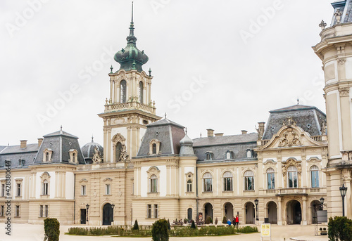 Palace of Festetics in Keszthely at Lake Balaton, Hungary