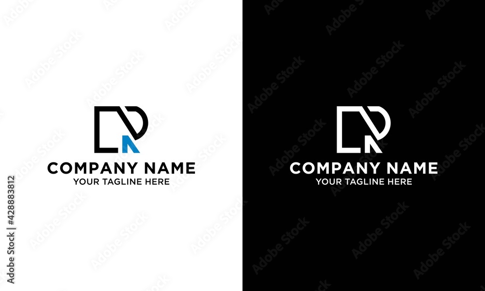 CR Monogram Logo Icon Vector Symbol CR Monogram Logo Icon Vector Symbol