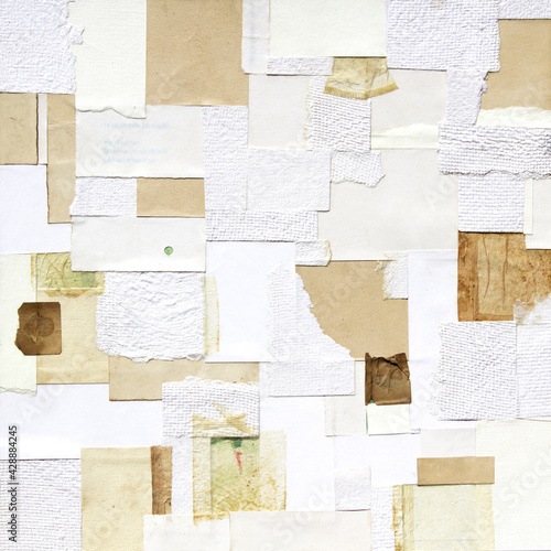 paper texture collage vintage background