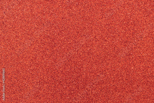 Wallpaper Mural Metallic glitter scarlet red wrapping paper background, close-up, macro. Copy space for text. Horizontal and vertical. Celebration, holidays, Valentine's Day, sales concept, harvesting for mock up Torontodigital.ca