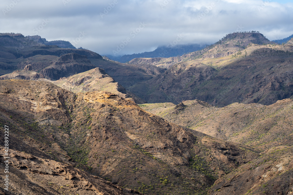 The Beautiful Landscape Of Gran Canaria