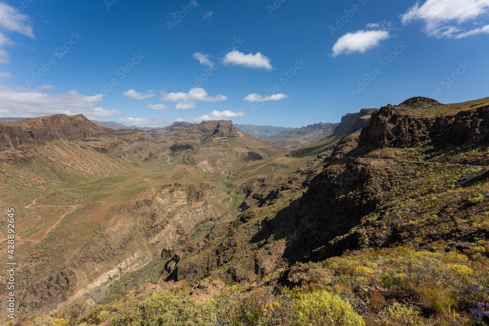 The Beautiful Landscape Of Gran Canaria