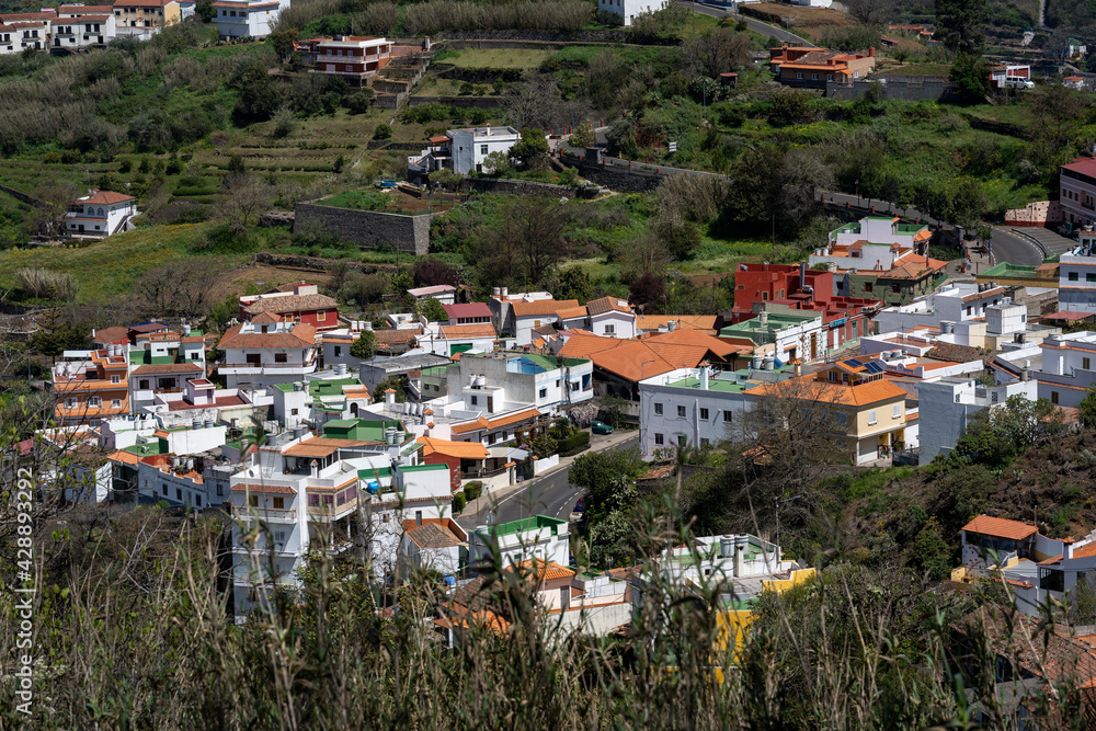 Obraz premium The Beautiful Landscape Of Gran Canaria
