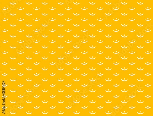 seamless pattern on yellow background