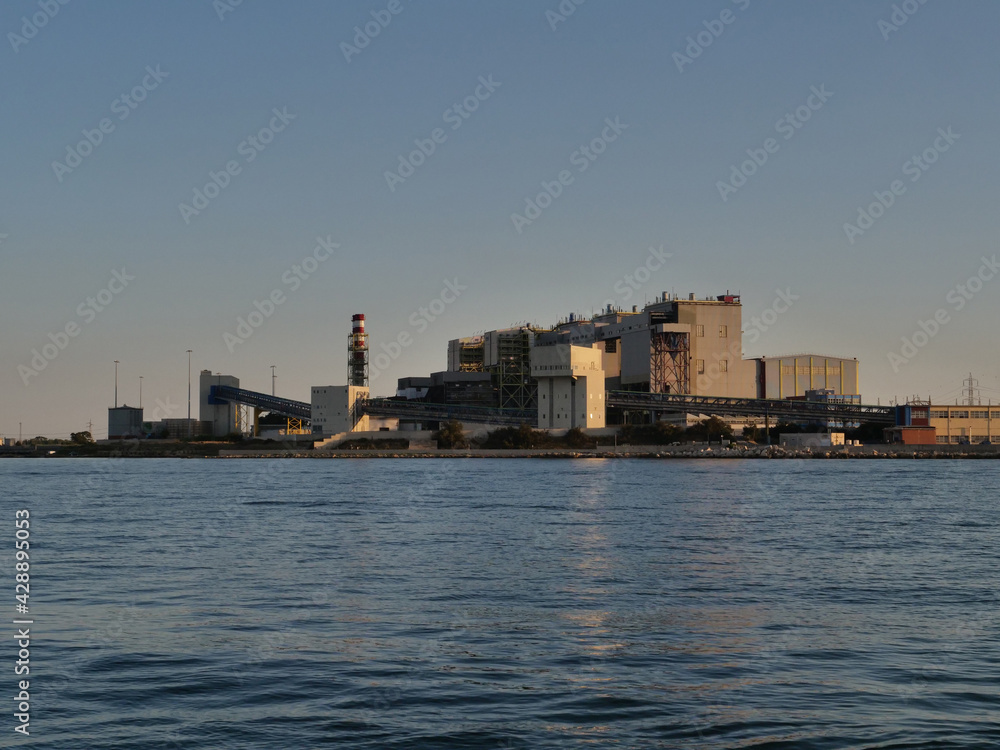 Thermoelectric power plant of brindisi nord