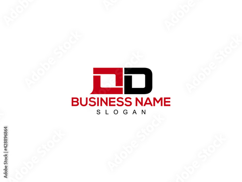 OD Letter Logo, od logo icon vector for business