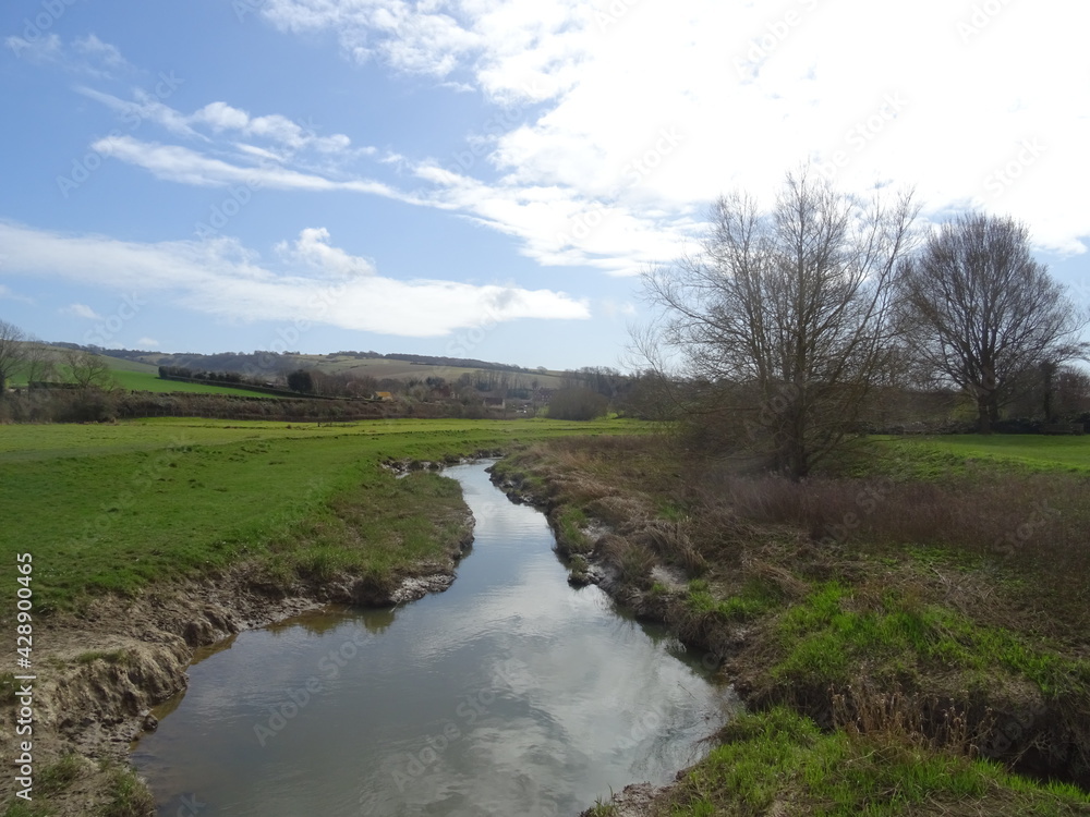 landscape with river landscape with river