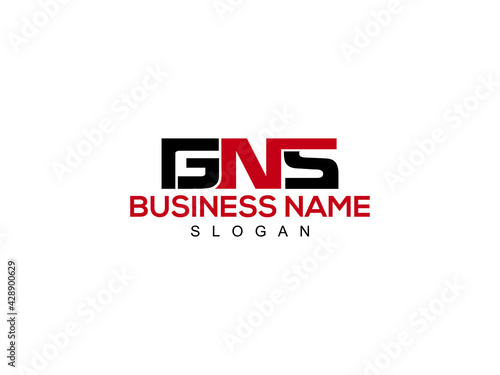 Letter GNS Logo Icon design for You photo
