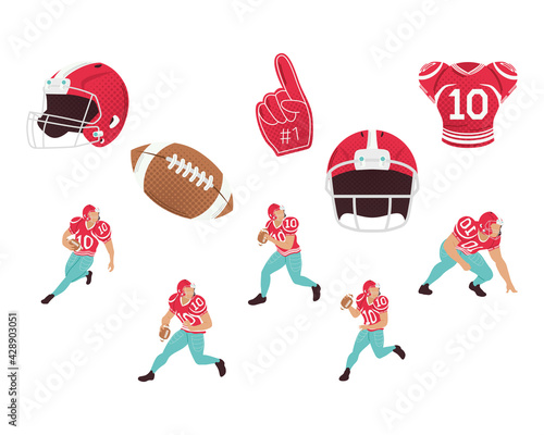 ten american football icons