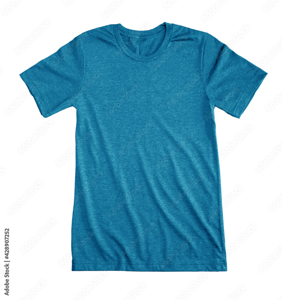 Dark Teal Heather Blank Tee Shirt Dark Teal Heather Blank Tee Shirt