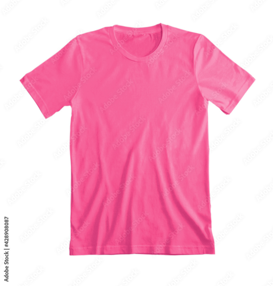 Hot Pink Tee Shirt Blank Hot Pink Tee Shirt Blank