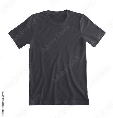 Dark Grey Tee Shirt Blank 