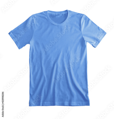 Sky Blue Tee Shirt Blank 