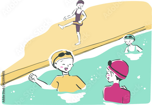 マタニティスイミングで楽しくおしゃべり