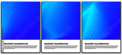 Gradient blend abstract background Free Vector for template banner, social media, poster, 