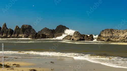 Seal Rock State Recreation Park Located south of Newport North West Pacific Coast, Oregon photo