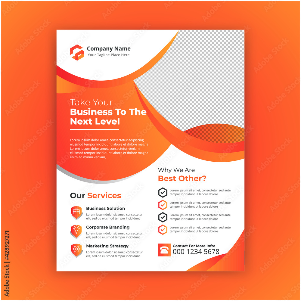 Corporate modern business flyer design and brochure cover template. Creative and abstract business flyer. vector template design. vector illustration template in A4 size Corporate modern business flyer design and brochure cover template. Creative and abstract business flyer. vector template design. vector illustration template in A4 size