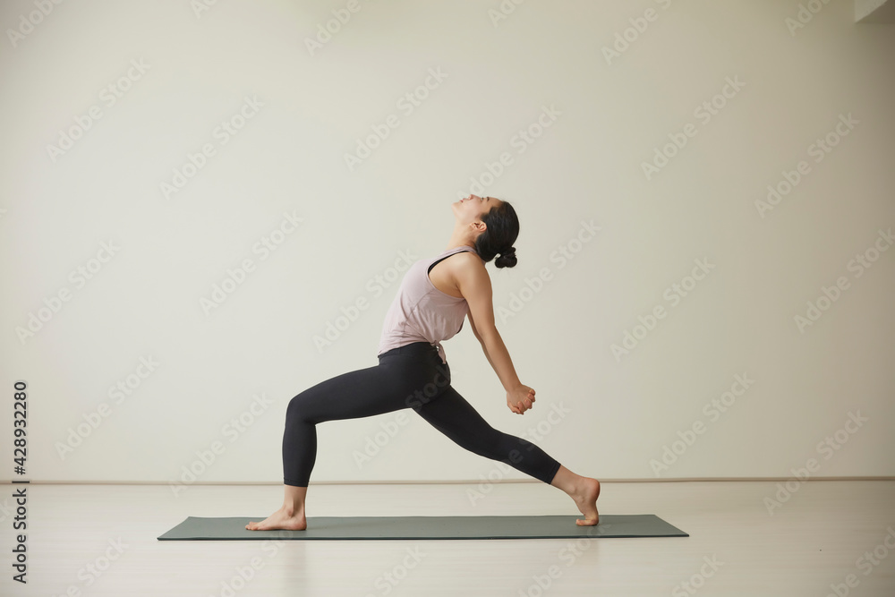 Fototapeta premium Postures of yoga