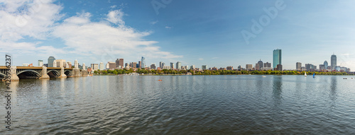 skyline of Boston photo