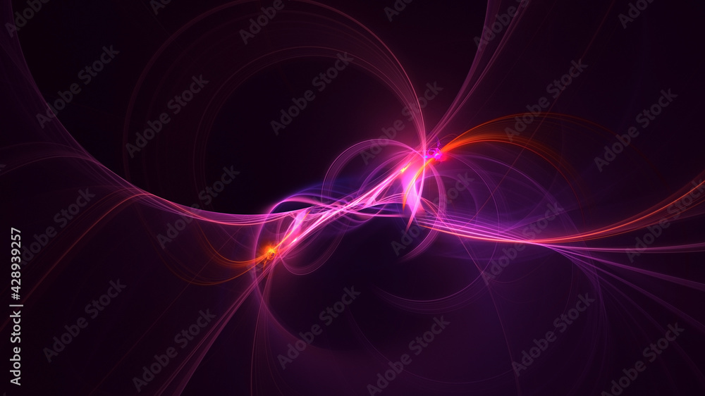 3D rendering abstract colorful fractal light background 3D rendering abstract colorful fractal light background