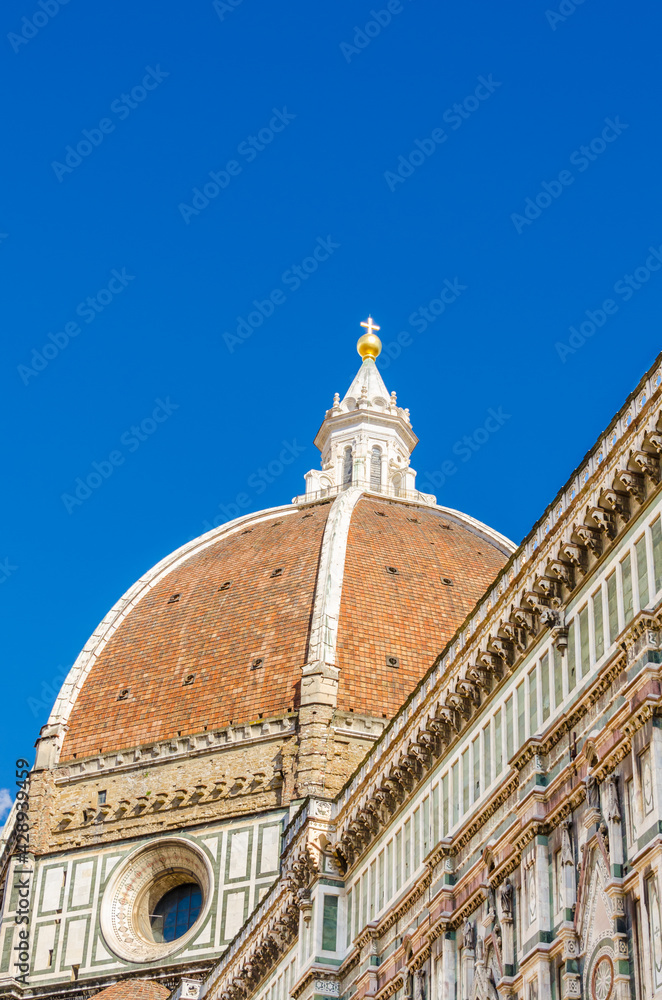 Palazzo Vecchio and Cathedral of Santa Maria del Fiore (Duomo), Florence, Italy
