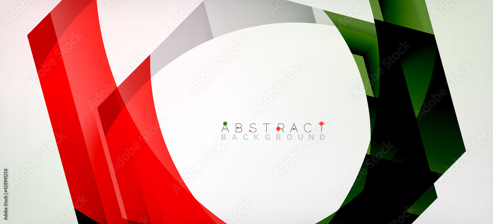 Transparent hexagons geometric shapes abstract background Transparent hexagons geometric shapes abstract background
