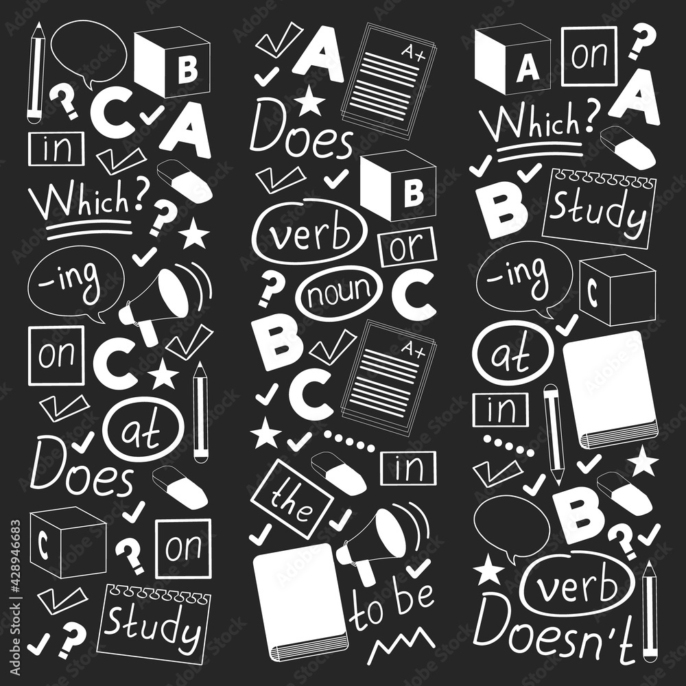 English course. E-learning, online education. English language English course. E-learning, online education. English language