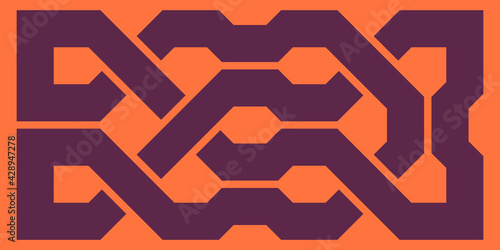 Celtic knot. Medieval decor...